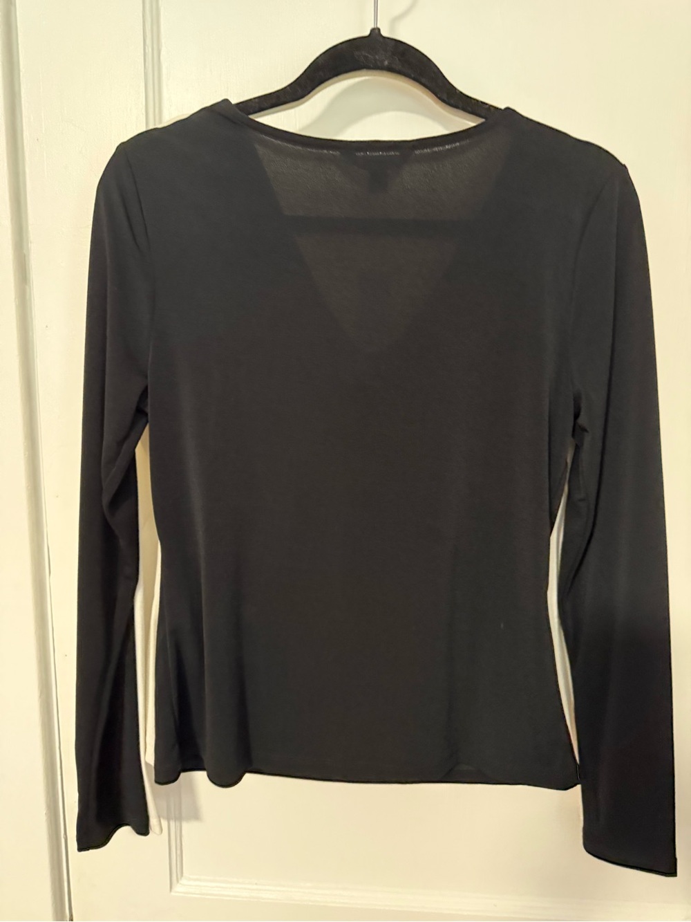 Banana Republic Cowl Neck Pullover Tops Shirts Blouses Cream & Black Two NWT Sm - Picture 6 of 7